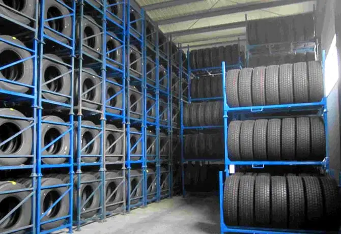 Tire storage rack: an important support for tire management