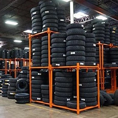 tire stacking rack