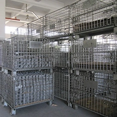 steel pallet box cage